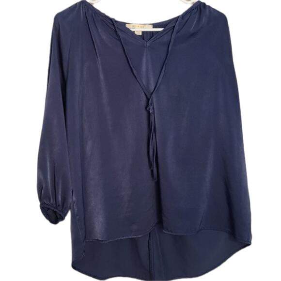 Blue silky/satiny top size medium Miami - Picture 5 of 10